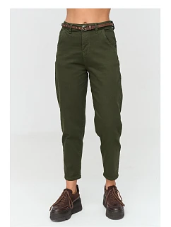 Džíny na zip model 232000 Makadamia