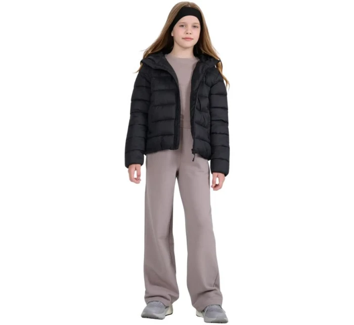 Dětská péřová bunda  tmavě černá JWAW25TDJA 20S model 21343633 - 4F
