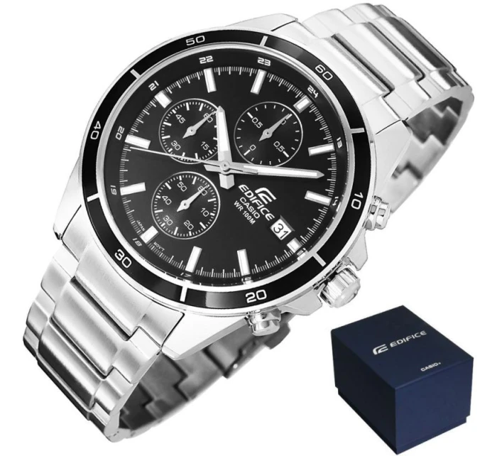 Pánské hodinky CASIO EDIFICE EFR-526D-1AVUEF + B0X Pánské hodinky CASIO EDIFICE EFR-526D-1AVUEF + B0X