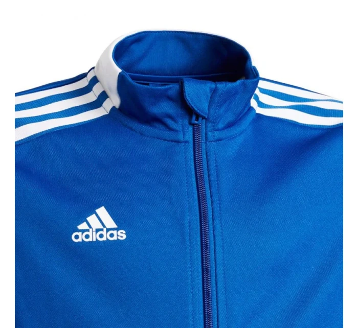 Dětská fotbalová mikina Tiro 21 Track GM7315 modrá - Adidas Dětská fotbalová mikina Tiro 21 Track GM7315 modrá - Adidas