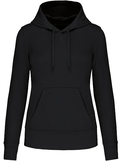 Kariban K 4028 Dámská eco-friendly mikina s kapucí 20.4028 black Kariban K 4028 Dámská eco-friendly mikina s kapucí 20.4028 black