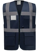 Yoko HVW 801 Hi-Vis multifunkční vesta 79.W801 navy