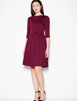 Dámské šaty VT079 Vínová - Venaton