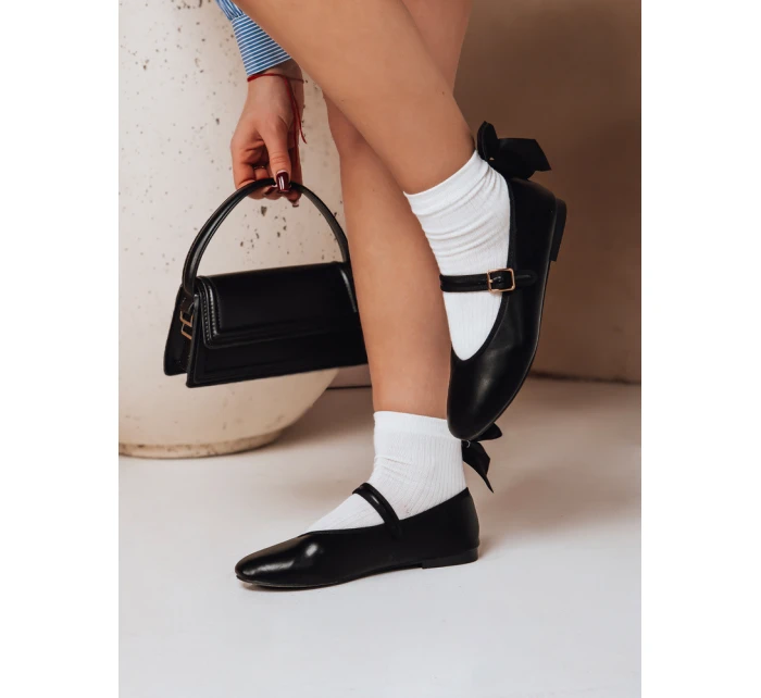 Dámské baleríny na zip ELLICAN black FashionStreet ZY0707