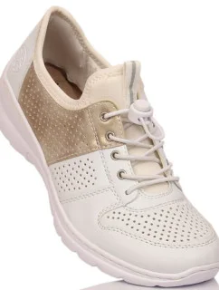 Pohodlná polobotka W model 22033528 bílá - Rieker