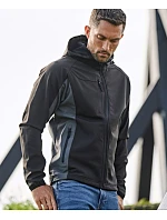 TJ Pánská 3vrstvá softshellová bunda s kapucí 18. grey model 22498973 - Tee Jays TJ Pánská 3vrstvá softshellová bunda s kapucí 18. grey model 22498973 - Tee Jays