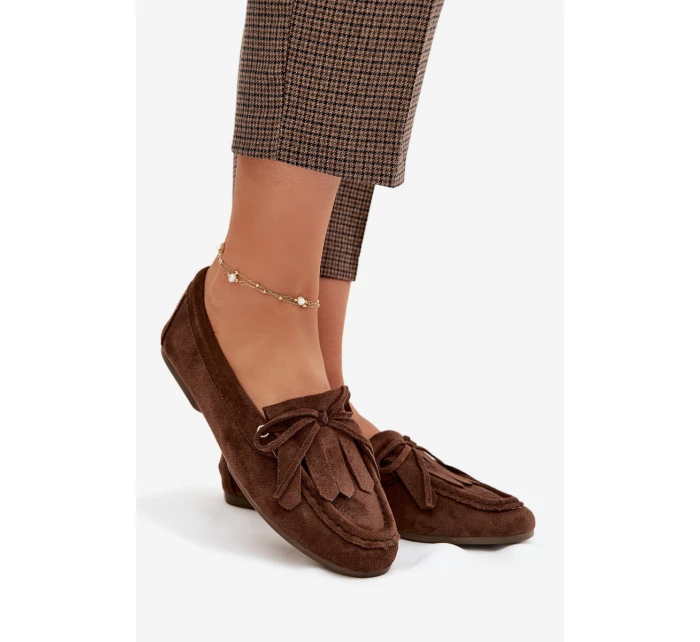 Dámské Mokasíny S A Hnědé model 21919468 - Boto Dámské Mokasíny S A Hnědé model 21919468 - Boto