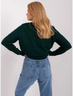 Sweter AT SW model 18955526 ciemny zielony - FPrice