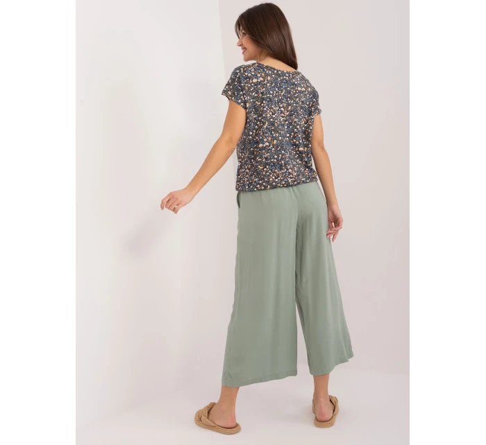 Kalhoty D73761Z62237B khaki Kalhoty D73761Z62237B khaki