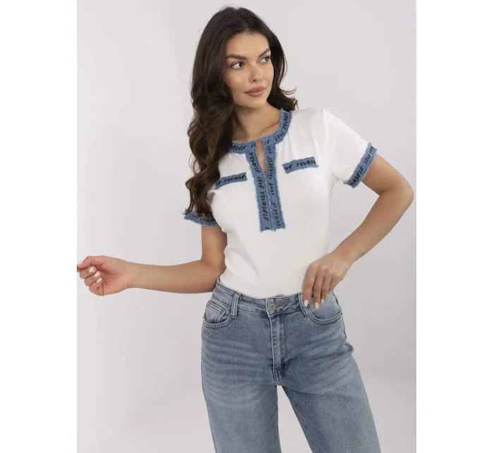 Tričko NM TS model 21015055 ecru - FPrice