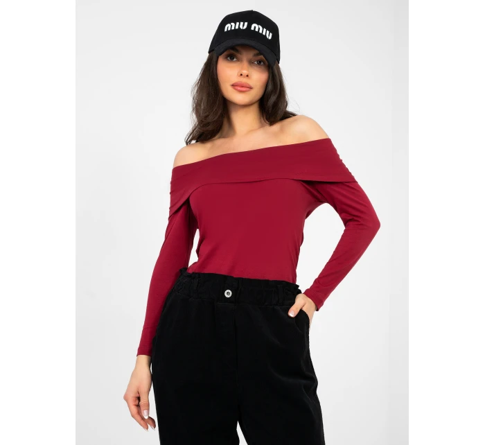 Bluzka RV BZ model 22011390 bordowy - FPrice