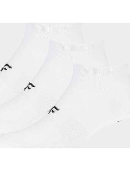 Dámské ponožky 4F SOD302 Bílé (3 páry)