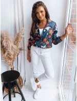 Dámská bunda bomber ALESSA modrá FashionStreet TY3634 Dámská bunda bomber ALESSA modrá FashionStreet TY3634