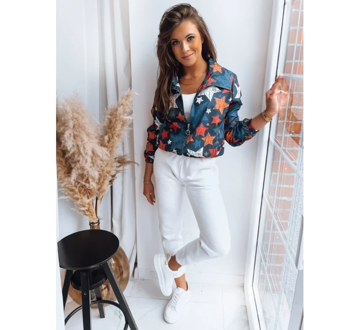 Dámská bunda bomber ALESSA modrá FashionStreet TY3634 Dámská bunda bomber ALESSA modrá FashionStreet TY3634