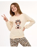 Pyžamo Cornette Young Kids 592/191 Panther délka/r 134-164