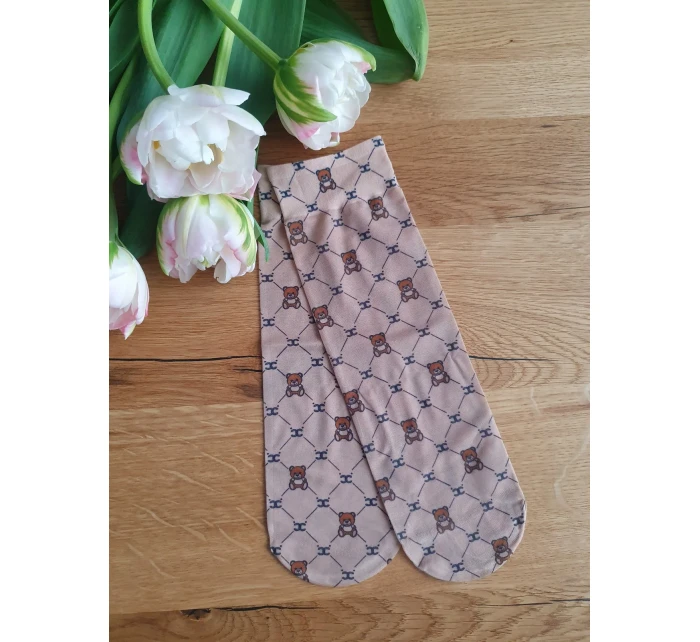 Dámské vzorované ponožky model 7465057 20 den - Magnetis