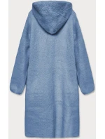 Světle modrý přehoz přes oblečení la s kapucí model 15834364 - S'WEST Světle modrý přehoz přes oblečení la s kapucí model 15834364 - S'WEST