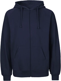 Neutral O 63301 Pánská mikina s kapucí z bio bavlny 77.6331 navy