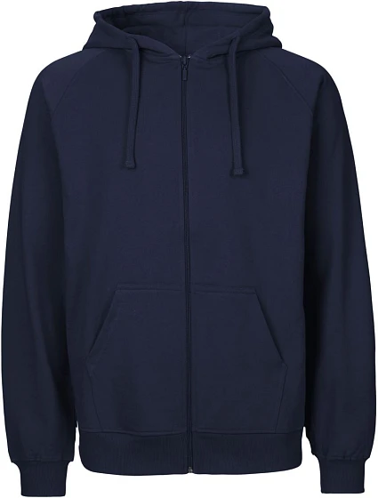 O Pánská mikina s kapucí z bio bavlny navy model 22505265 - Neutral O Pánská mikina s kapucí z bio bavlny navy model 22505265 - Neutral