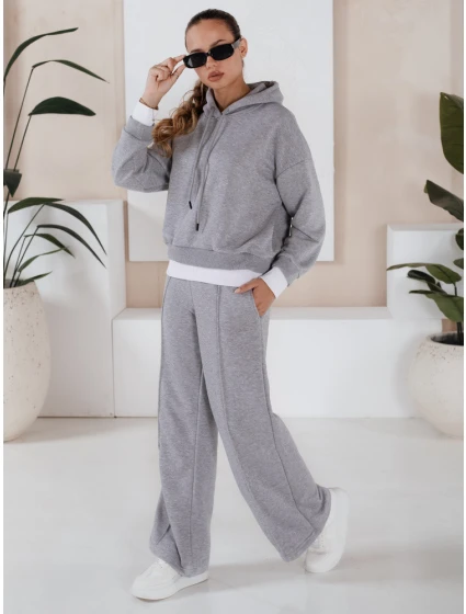 Dámská tepláková souprava SANELIS šedá FashionStreet AY0986