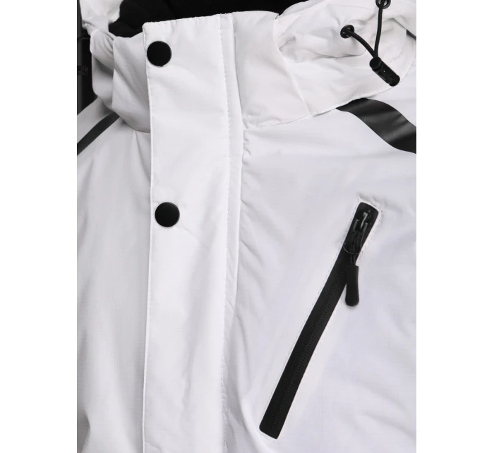 FashionStreet pánská lyžařská bunda bílá TX5130
