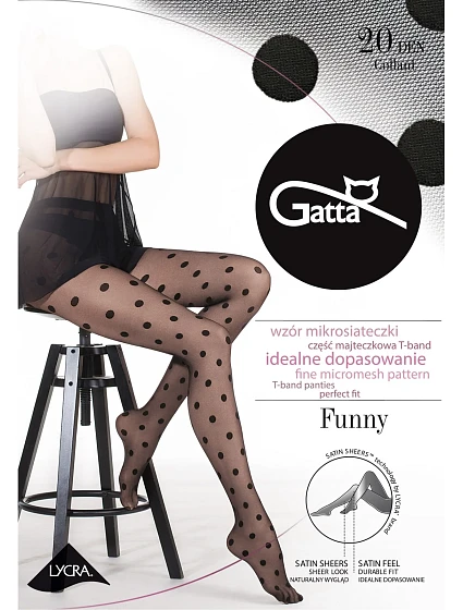 Dámské punčochové kalhoty Gatta Funny nr 07 20 den Dámské punčochové kalhoty Gatta Funny nr 07 20 den