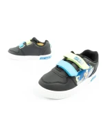 Leomil Sonic dětské sportovní boty lehké tenisky na suchý zip černé