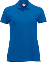 Clique Classic Marion S/S Dámské piqué polo z těžké bavlny 67.8246 royal blue Clique Classic Marion S/S Dámské piqué polo z těžké bavlny 67.8246 royal blue