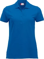 Clique Classic Marion S/S Dámské piqué polo z těžké bavlny 67.8246 royal blue
