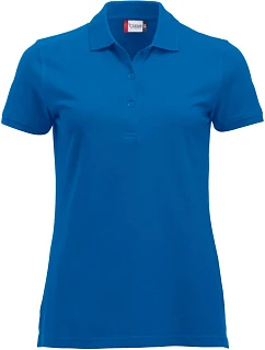 Clique Classic Marion S/S Dámské piqué polo z těžké bavlny 67.8246 royal blue
