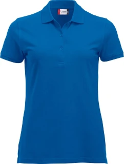 Classic Marion S/S Dámské piqué polo z těžké bavlny model 22457430 royal blue - Clique