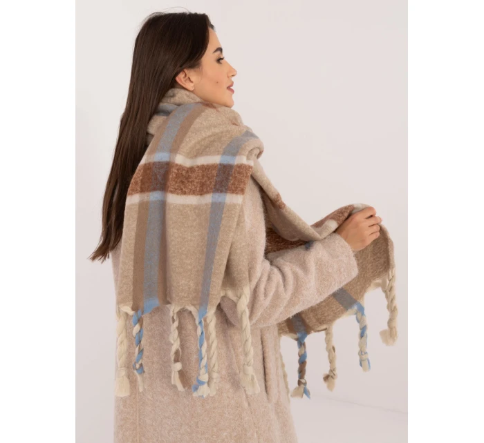 Šála AT SZ model 20527556 tmavě lila - FPrice