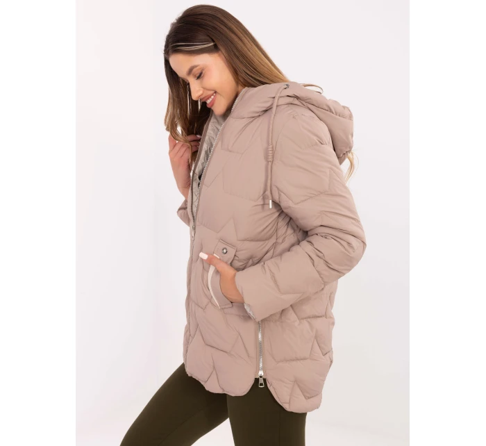 Kurtka MBM KR model 21217558 ciemny bezowy - FPrice