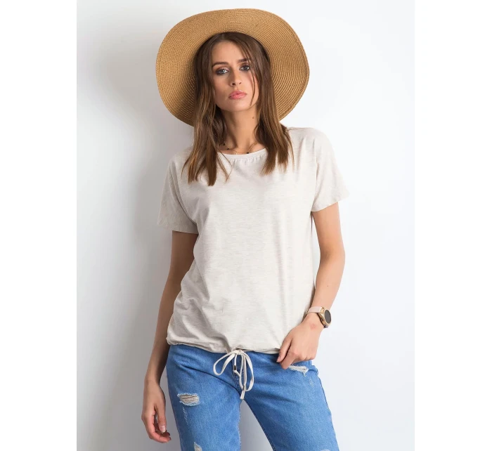 Tričko RV TS 4834.64P světle béžová