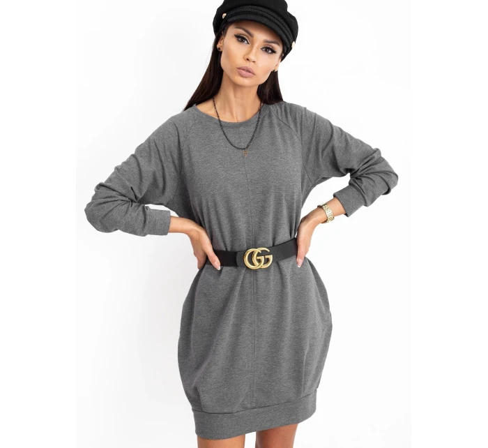 Šaty RV TU 5184.93P tmavě šedá