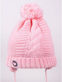 Dětská čepice model 17956106 Růžová - Yoclub