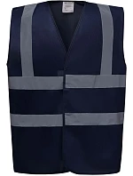 HVW 100 HiVis bezpečnostní vesta model 22502193 navy - Yoko HVW 100 HiVis bezpečnostní vesta model 22502193 navy - Yoko