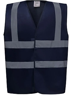 HVW 100 HiVis bezpečnostní vesta model 22502193 navy - Yoko