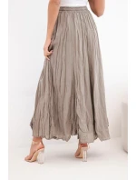 Dámská maxi bavlněná sukně s gumou v pase fango