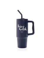 KÁVOHOLIK - modrý cestovní termohrnek 900 ml KÁVOHOLIK - modrý cestovní termohrnek 900 ml