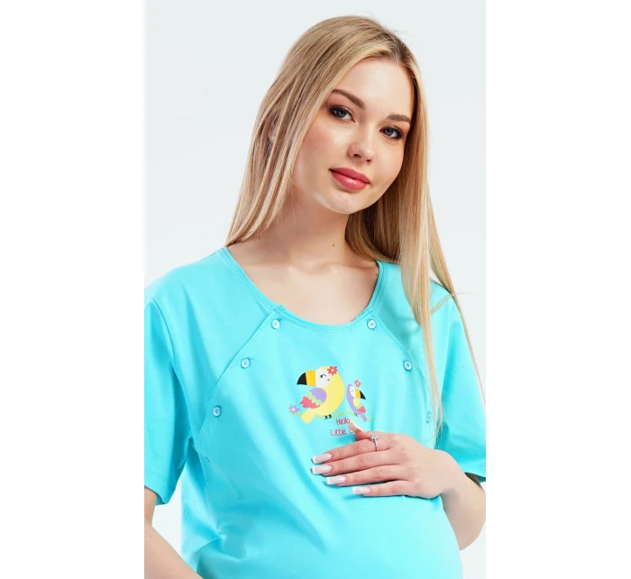 Dámská noční košile mateřská Papoušek Dámská noční košile mateřská Papoušek