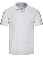 Fruit of the Loom Original Polo Pánské piqué polo 16.3050 heather grey Fruit of the Loom Original Polo Pánské piqué polo 16.3050 heather grey