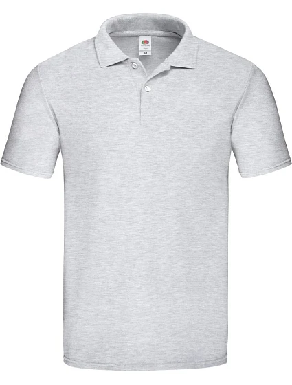 Fruit of the Loom Original Polo Pánské piqué polo 16.3050 heather grey Fruit of the Loom Original Polo Pánské piqué polo 16.3050 heather grey