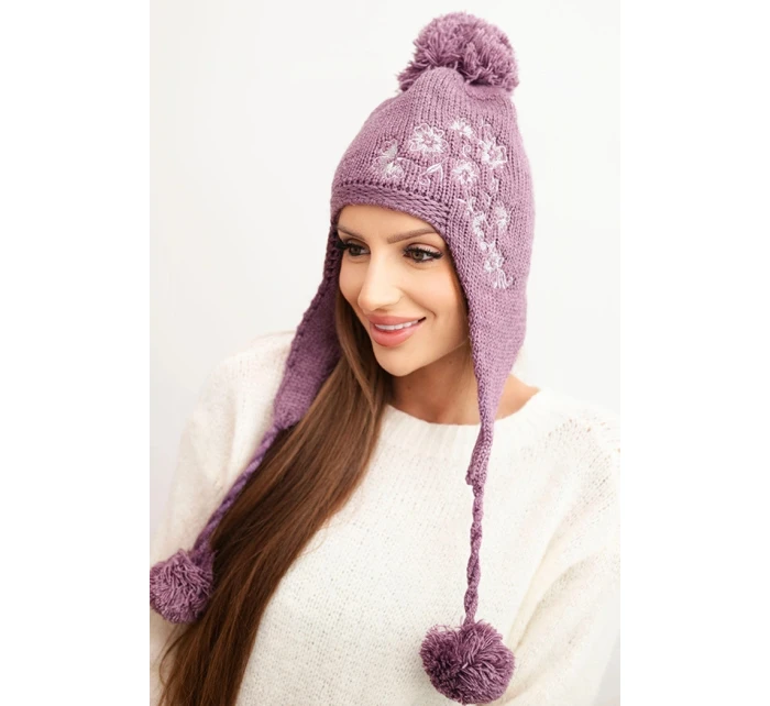 Dámská ušanka Emma K343 denim Dámská ušanka Emma K343 denim