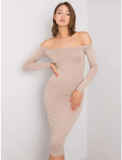 Šaty RV SK 6697.72P béžová