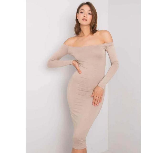 Šaty RV SK 6697.72P béžová