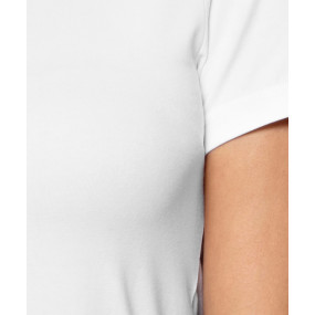 Dámské tričko s krátkými rukávy ATLANTIC - bílé