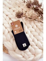 Dámské žebrované ponožky bez tlaku námořnická modrá Dámské žebrované ponožky bez tlaku námořnická modrá