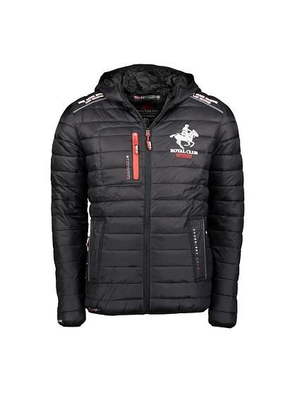 Pánská bunda model 21911511 Černá vzor - Geographical Norway