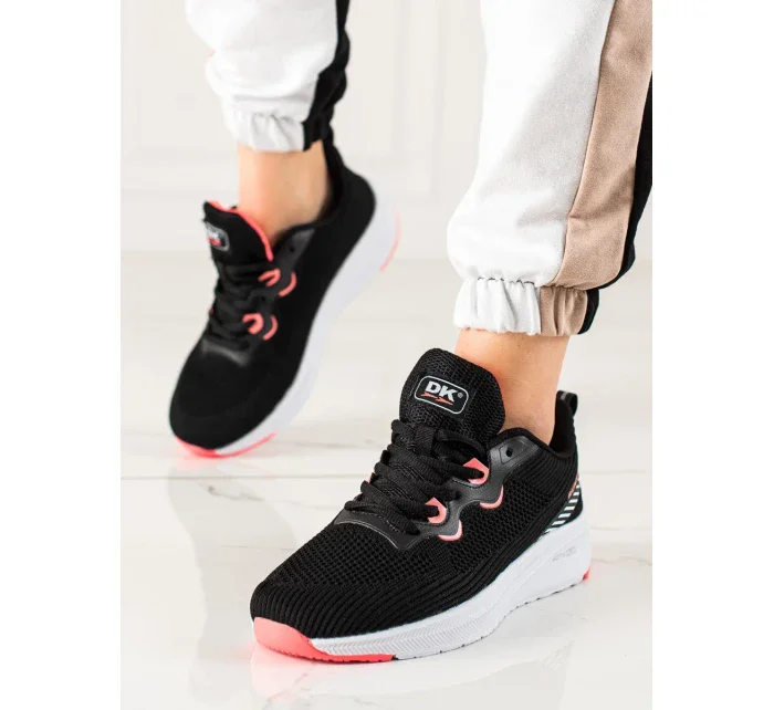 Originální tenisky černé dámské bez podpatku Originální tenisky černé dámské bez podpatku